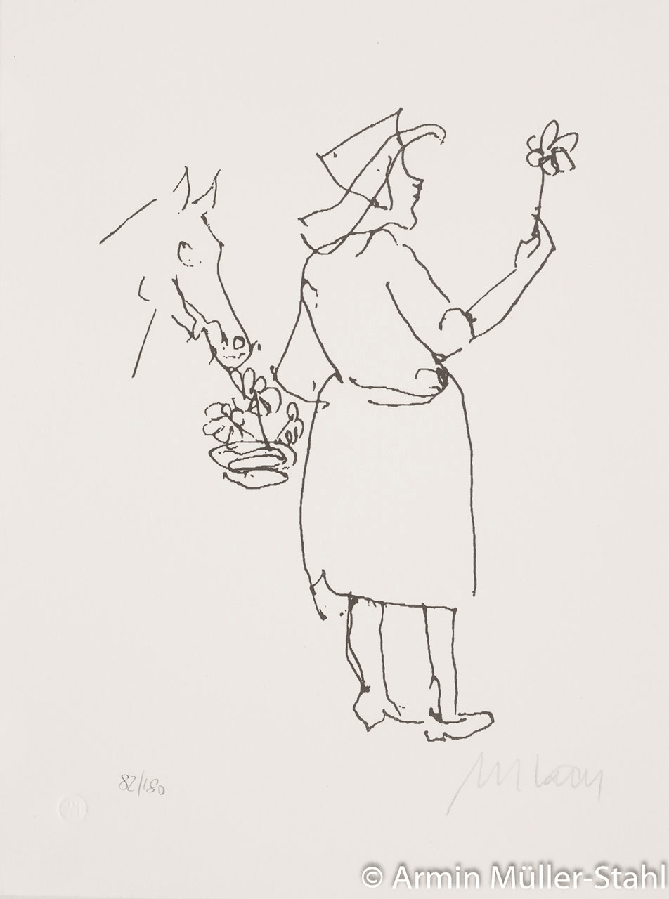 Armin Mueller-Stahl – Blumenfreunde - Kunsthandlung Langheinz