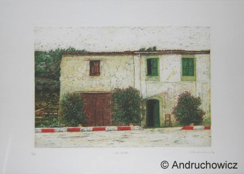 Dietlinde Andruchowicz - Italienisches Gehöft - Kunsthandlung Langheinz