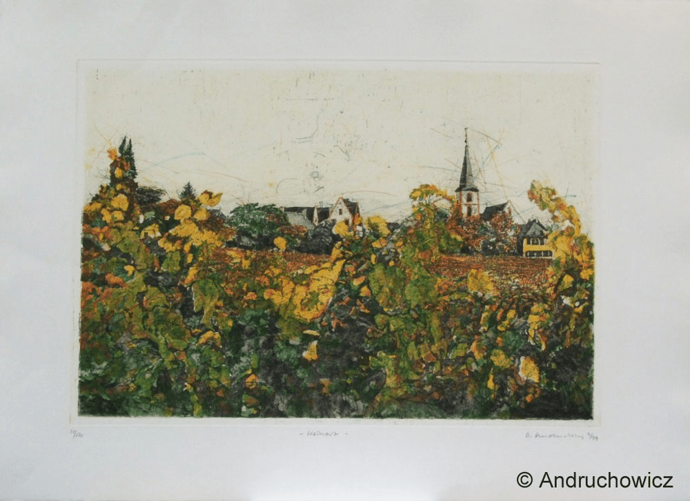 Dietlinde Andruchowicz - Weinort - Kunsthandlung Langheinz