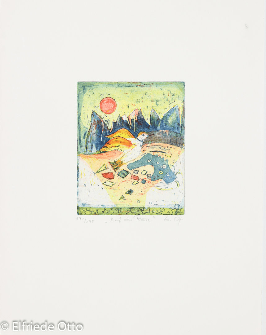 Elfriede Otto – Auf der Reise - Kunsthandlung Langheinz