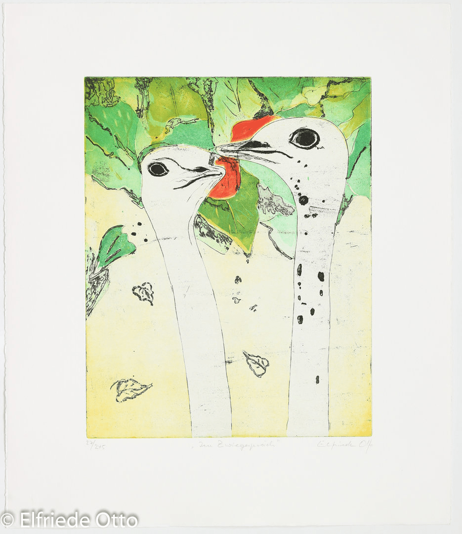 Elfriede Otto – Im Zwiegespräch - Kunsthandlung Langheinz
