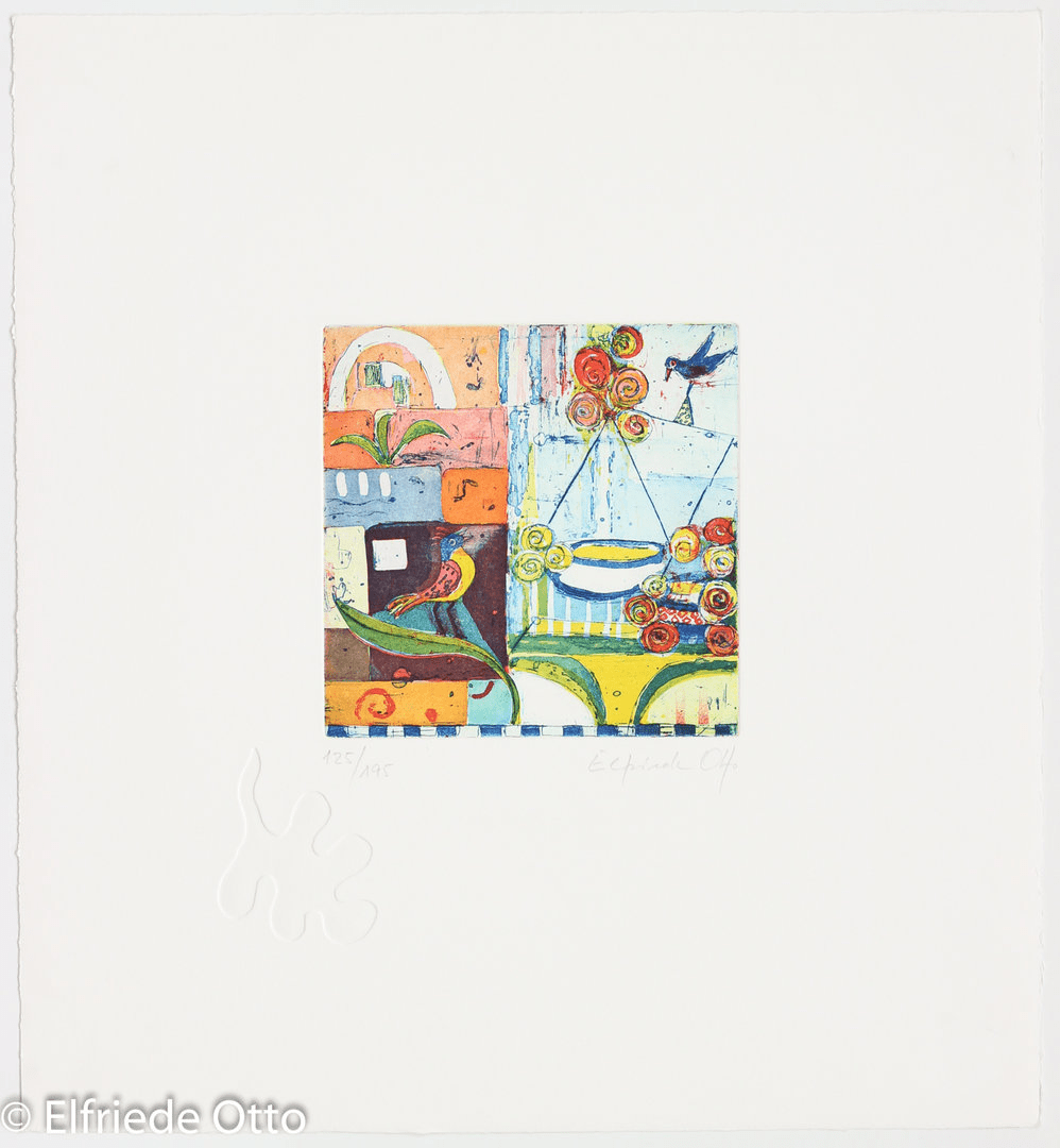 Elfriede Otto – Sternzeichen Waage - Kunsthandlung Langheinz