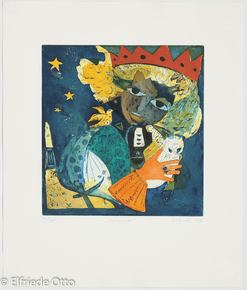 Elfriede Otto – Träumerei - Kunsthandlung Langheinz