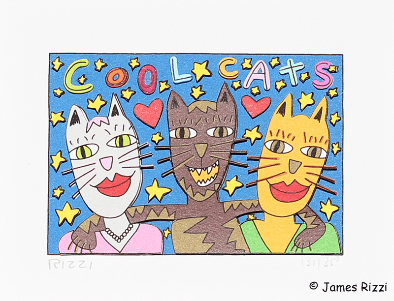 James Rizzi – Cool Cats - Kunsthandlung Langheinz