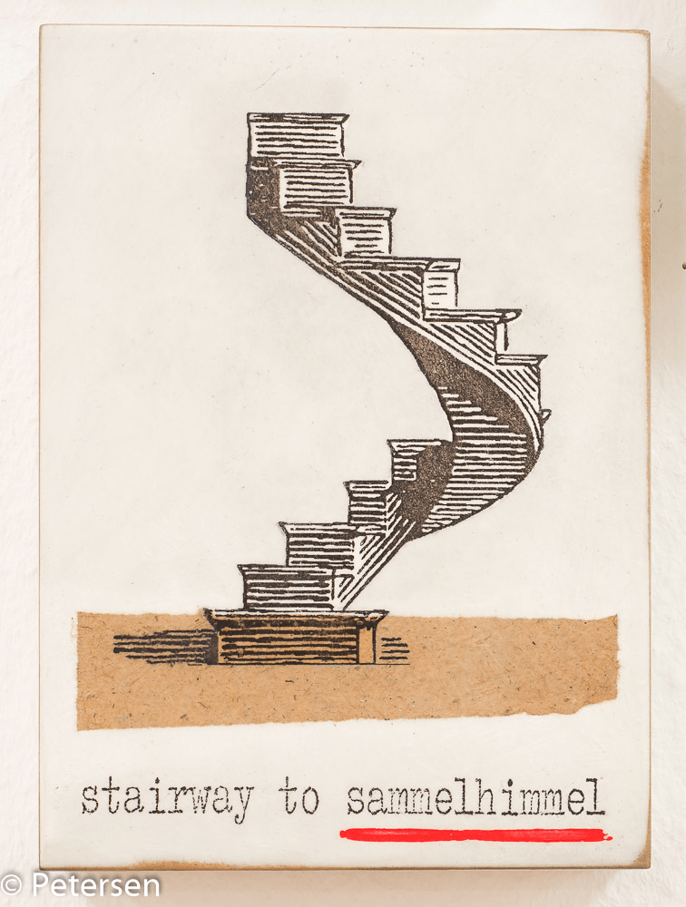 Jan M. Petersen – stairway to sammelhimmel - Kunsthandlung Langheinz