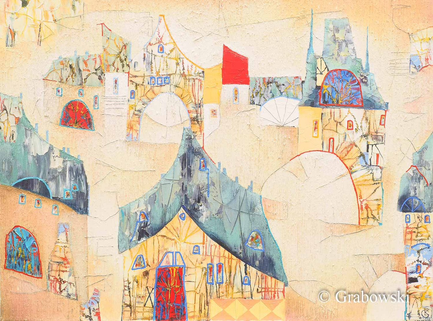 Konstantin Grabowski – Stadt (6719) - Kunsthandlung Langheinz