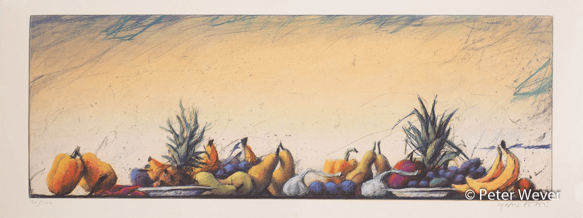 Peter Wever – Obst Panorama - Kunsthandlung Langheinz