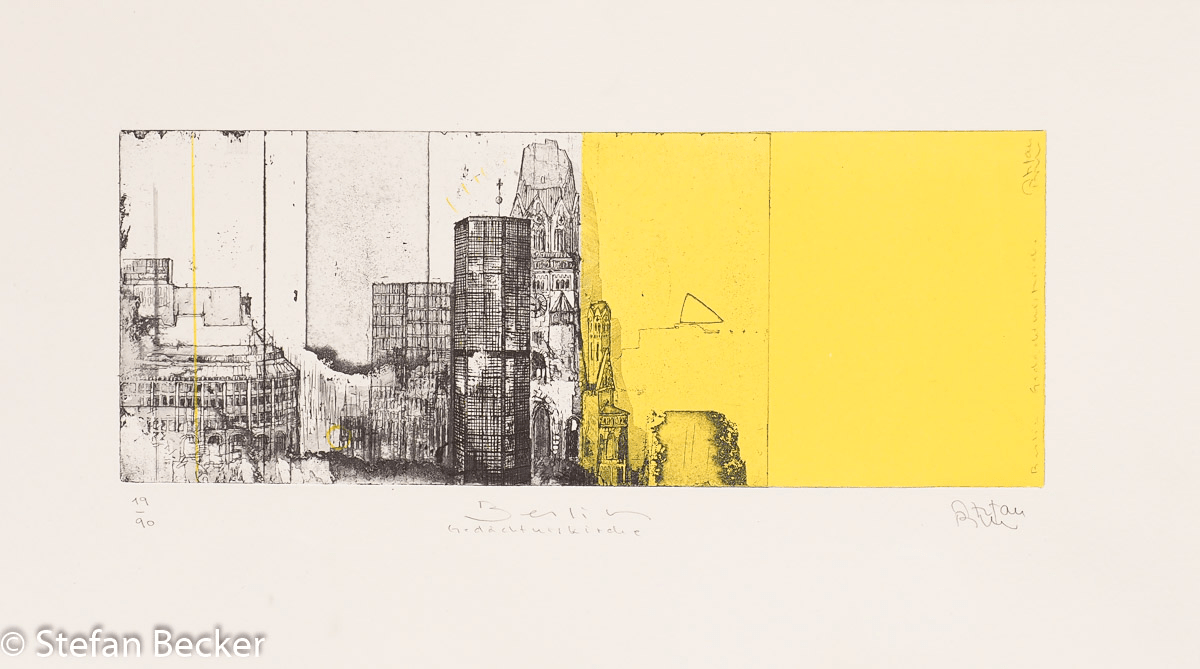 Stefan Becker – Berlin Gedächtniskirche - Kunsthandlung Langheinz
