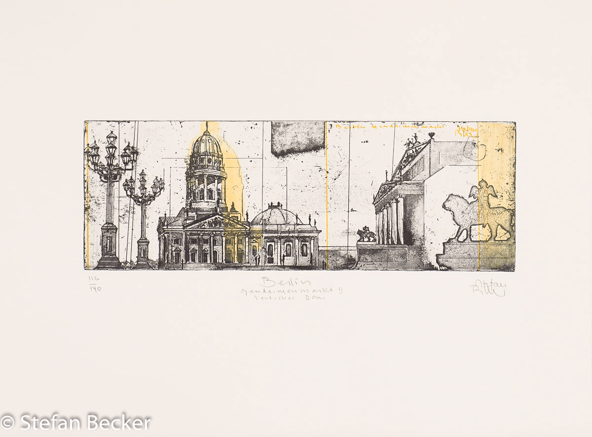 Stefan Becker – Berlin Gendarmenmarkt 2 - Kunsthandlung Langheinz