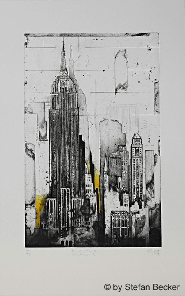 Stefan Becker – New York Midtown II - Kunsthandlung Langheinz