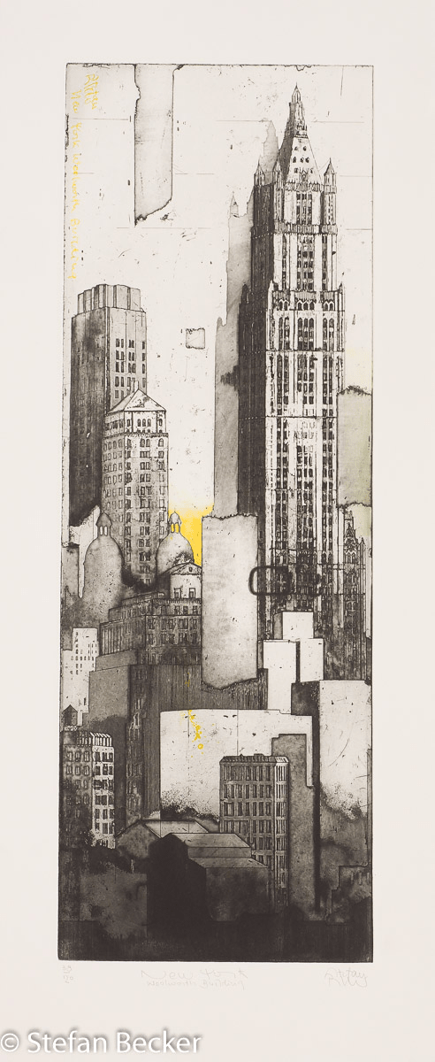 Stefan Becker – New York Woolworth Building - Kunsthandlung Langheinz