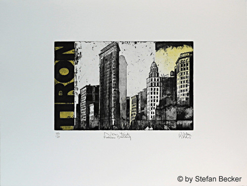Stefan Becker – New York Flatiron Building - Kunsthandlung Langheinz