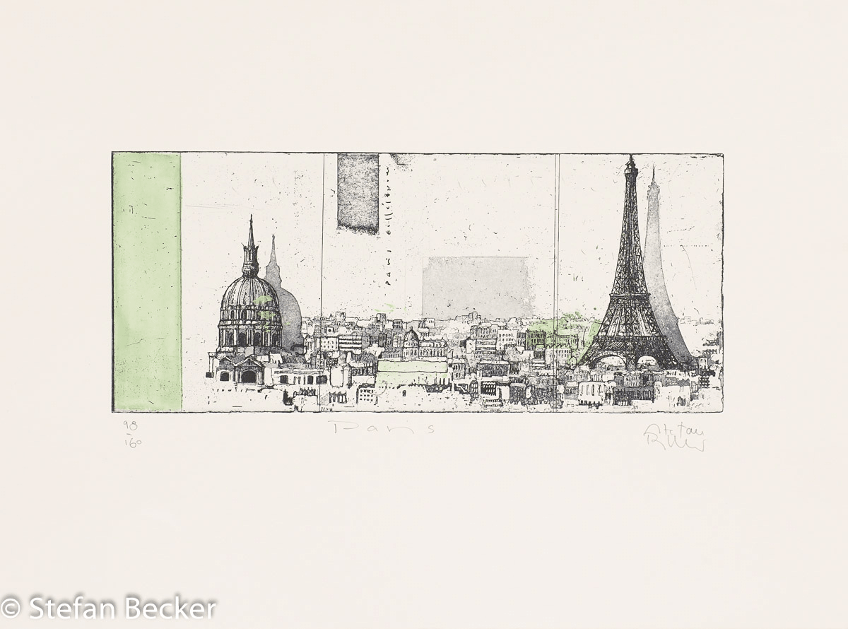 Stefan Becker – Paris Eiffelturm 2017 - Kunsthandlung Langheinz