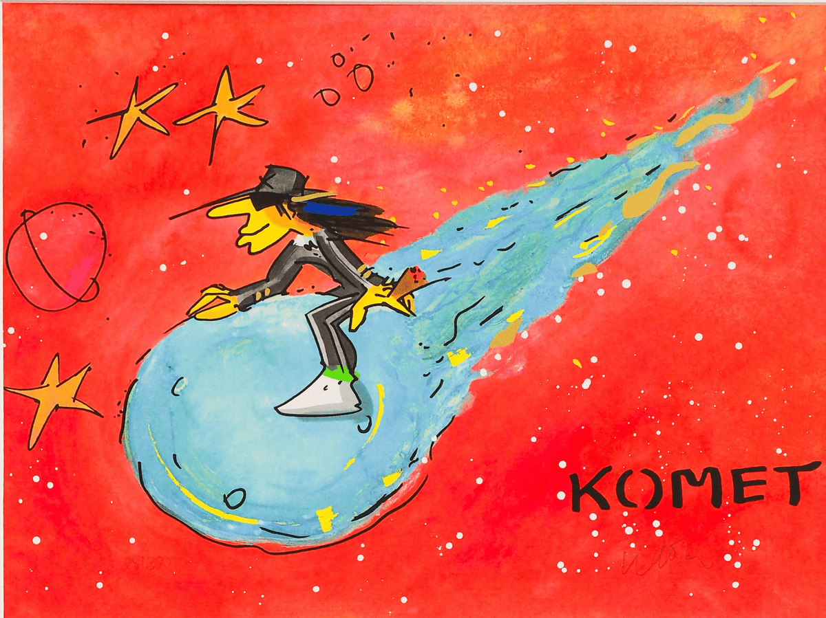 Udo Lindenberg – Komet - Kunsthandlung Langheinz