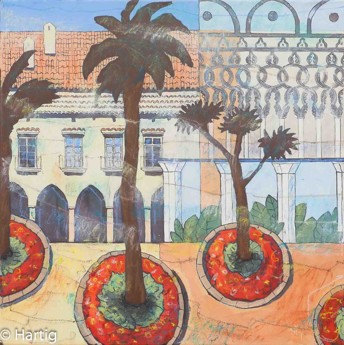 Ulrich Hartig – Villa Rufolo - Kunsthandlung Langheinz