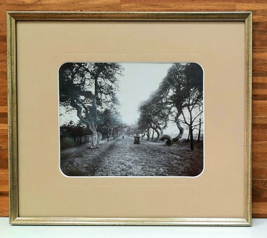 Passepartout mit abgerundeten Ecken: Historisches Foto nach altem Vorbild einrahmen - Kunsthandlung Langheinz