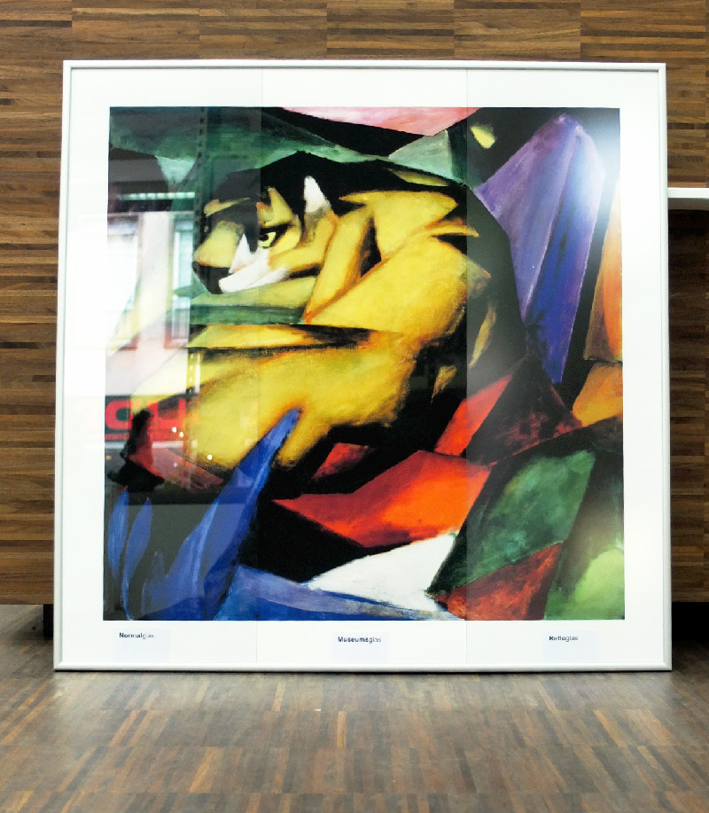 Welches Glas ist das richtige für Ihr Bild? – Normalglas im Überblick - Kunsthandlung Langheinz