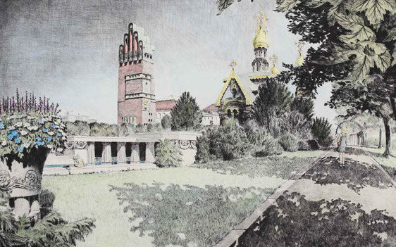 Darmstadt - Kunsthandlung Langheinz