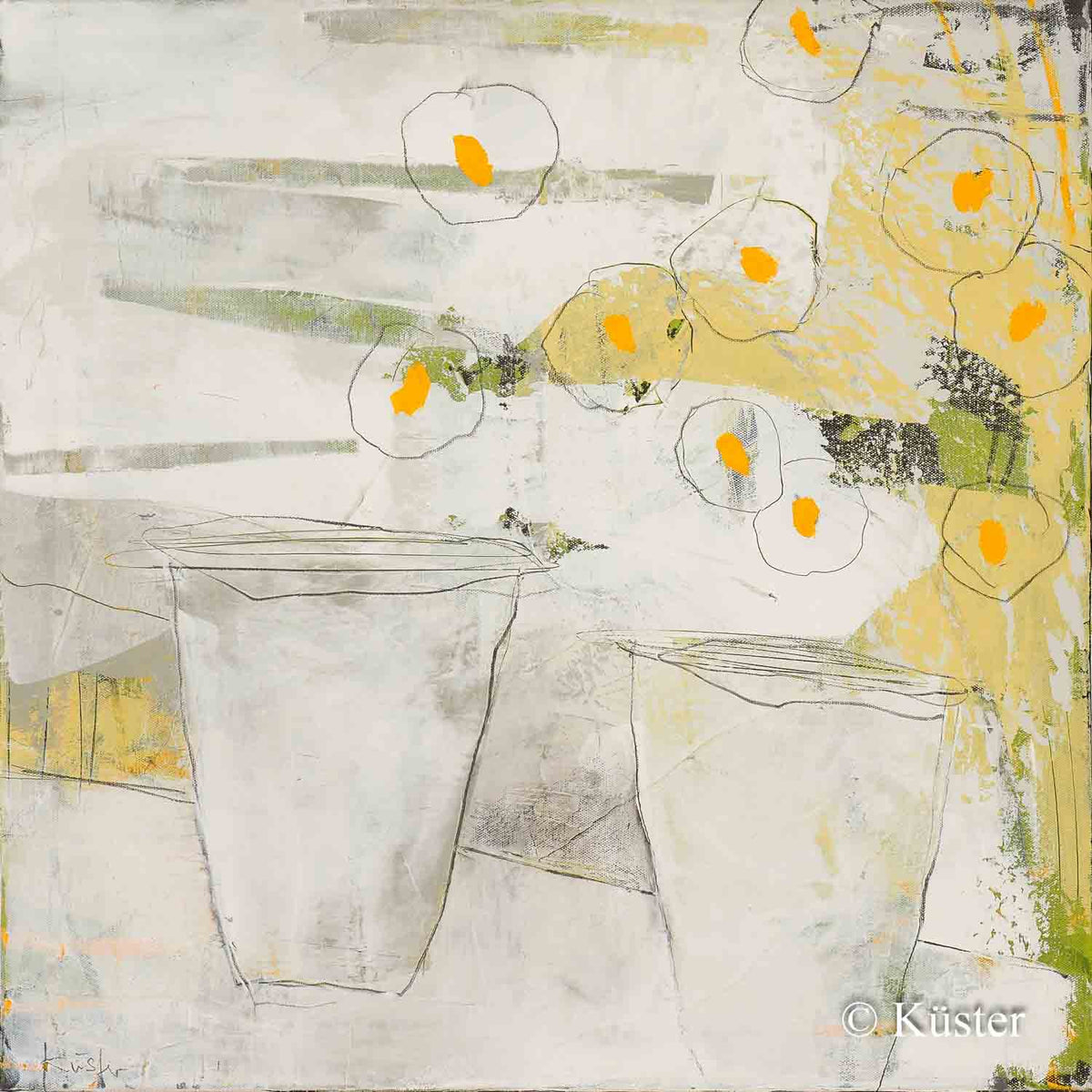Claudia Küster – Gelbe Blumen (#7421) - Kunsthandlung Langheinz