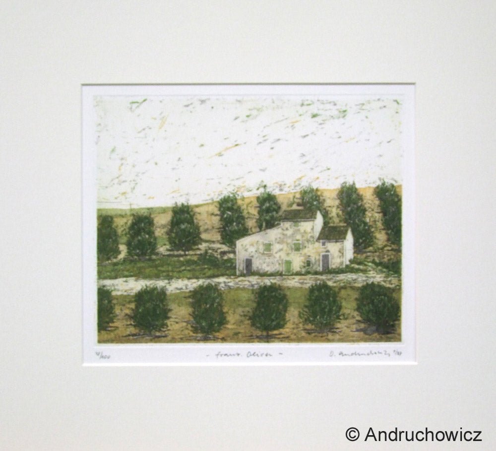 Dietlinde Andruchowicz - Franz. Oliven - Kunsthandlung Langheinz