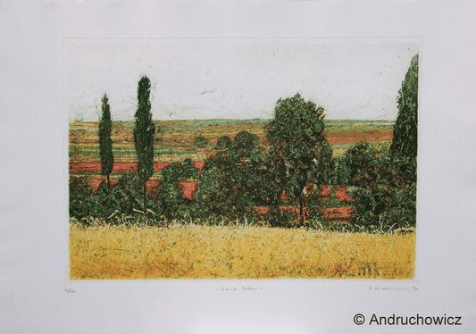 Dietlinde Andruchowicz - Lauter Felder - Kunsthandlung Langheinz