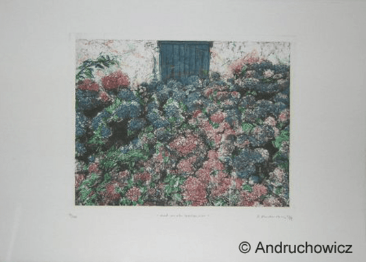 Dietlinde Andruchowicz - Noch mehr Hortensien - Kunsthandlung Langheinz