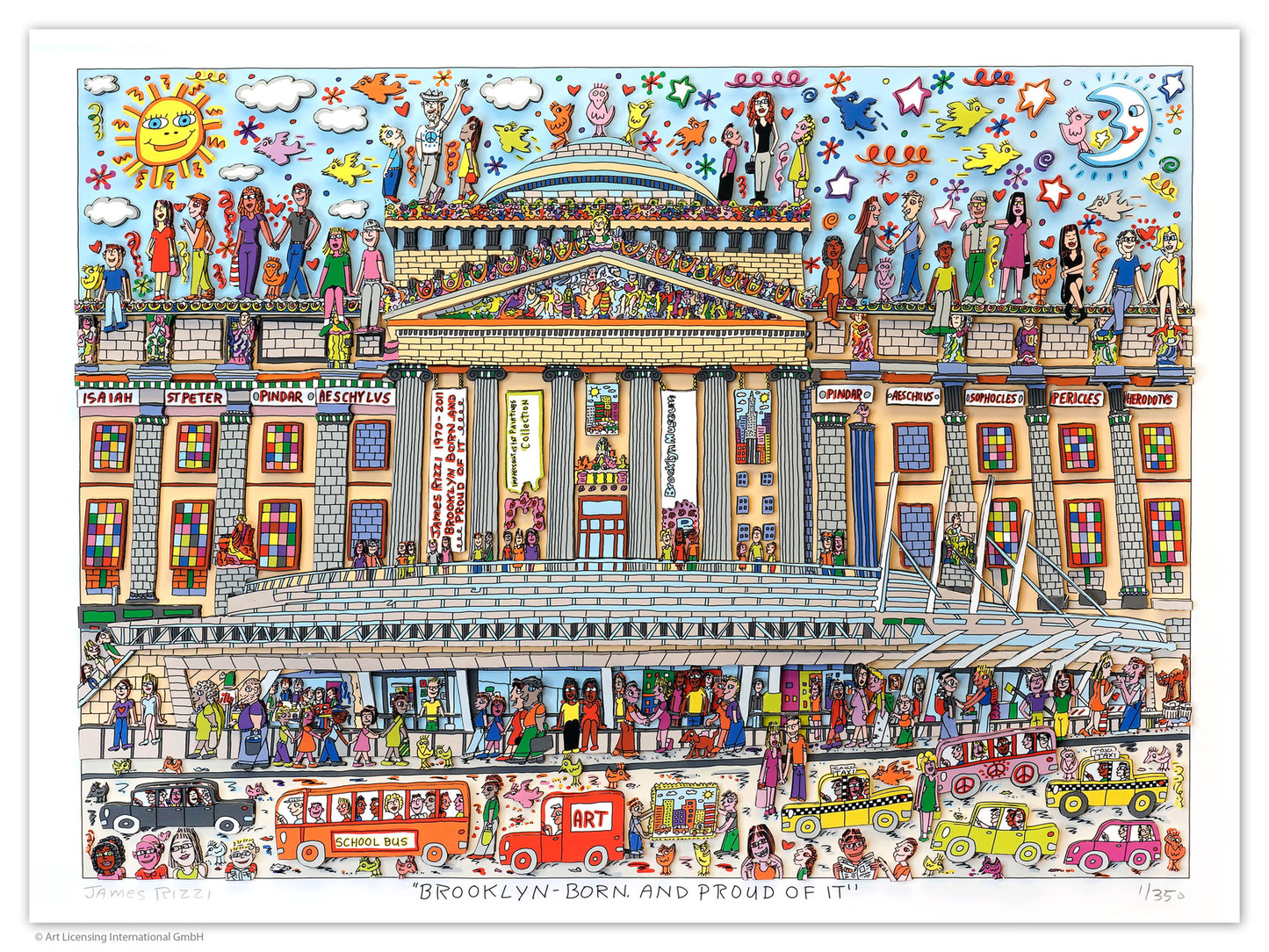 James Rizzi – Brooklyn Born And Proud Of It - Kunsthandlung Langheinz