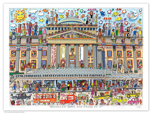 James Rizzi – Brooklyn Born And Proud Of It - Kunsthandlung Langheinz