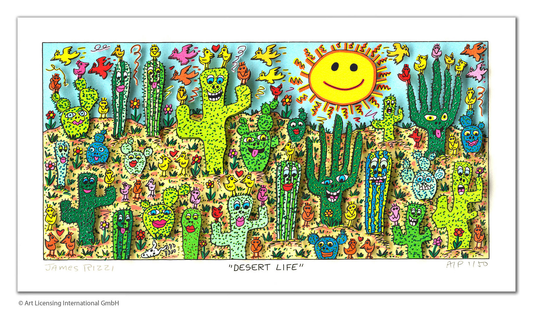 James Rizzi – Desert Life - Kunsthandlung Langheinz