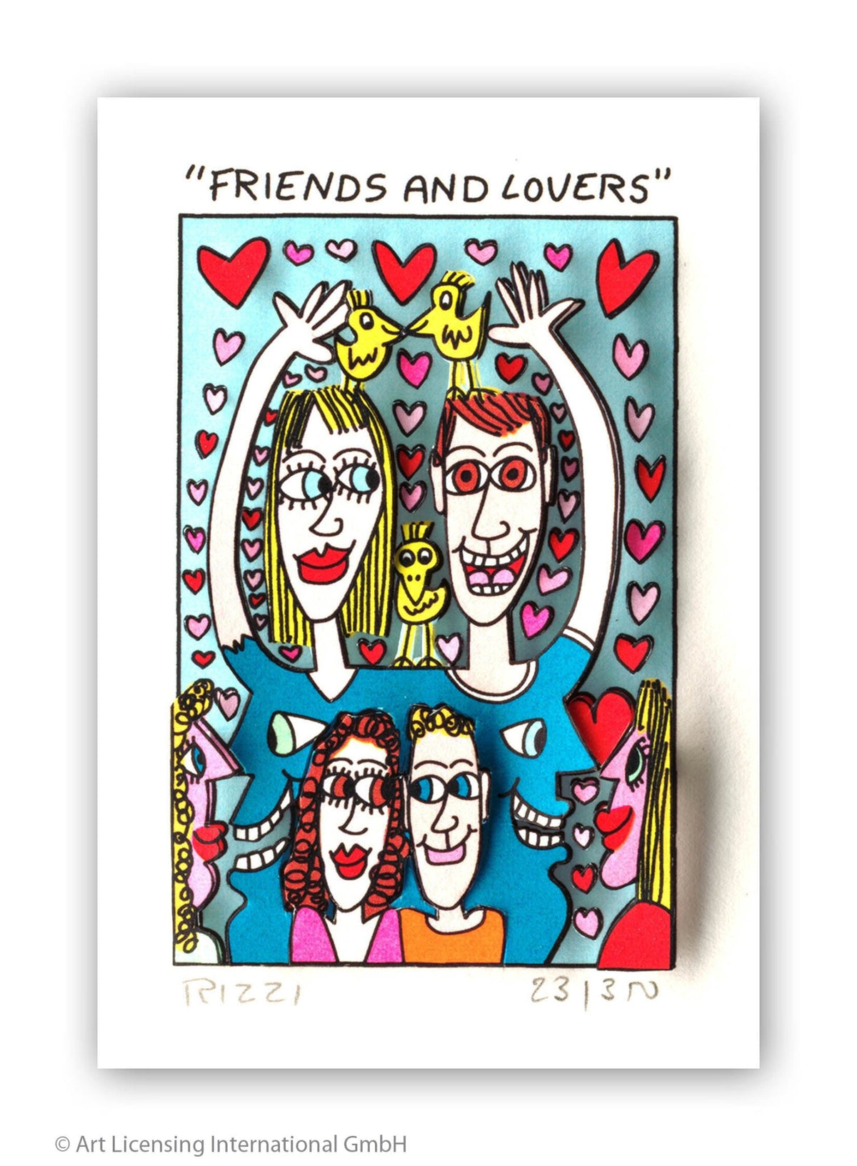 James Rizzi – Friends and Lovers - Kunsthandlung Langheinz