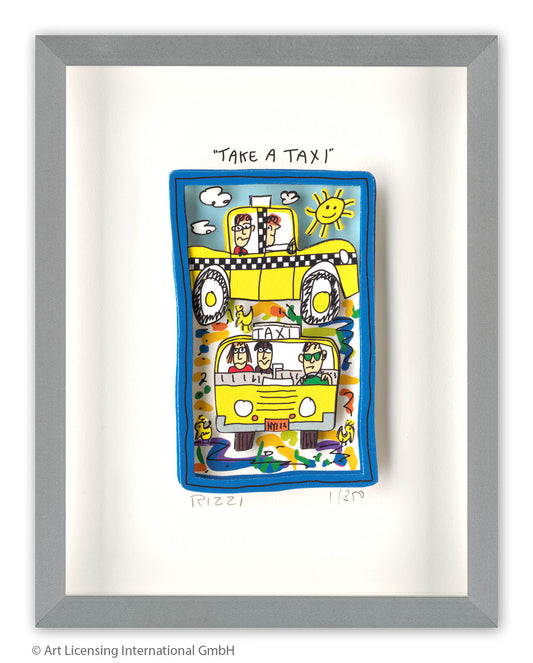 James Rizzi – Take a Taxi - Kunsthandlung Langheinz