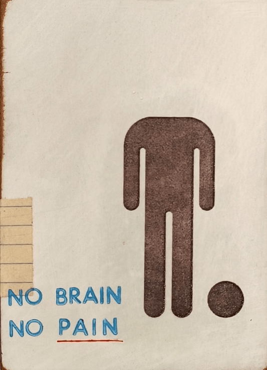 Jan M. Petersen – no brain, no pain - Kunsthandlung Langheinz