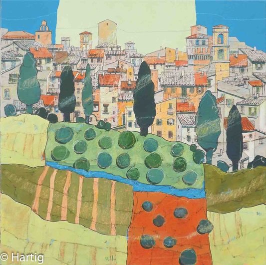 Ulrich Hartig – Borgo antico - Kunsthandlung Langheinz